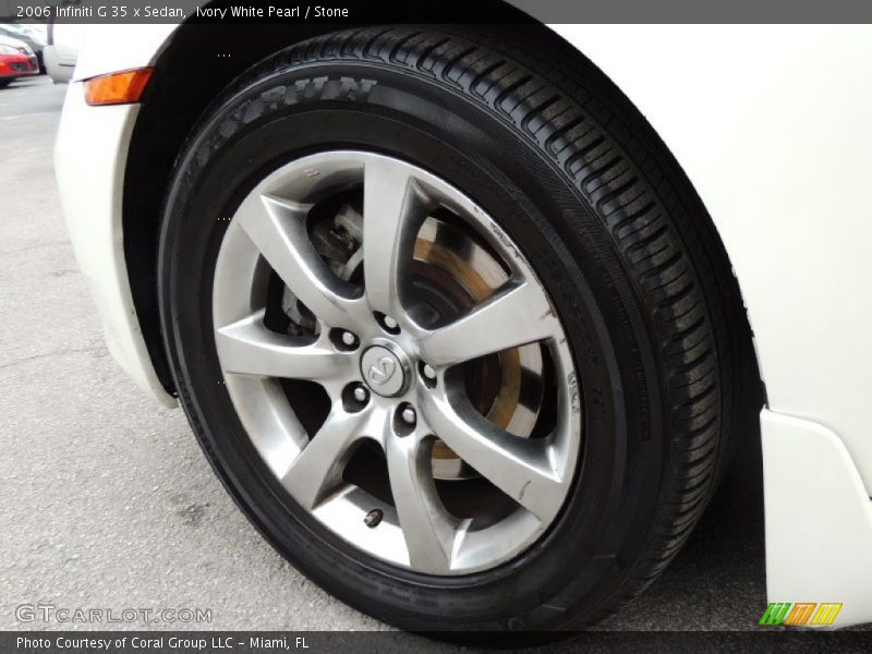  2006 G 35 x Sedan Wheel