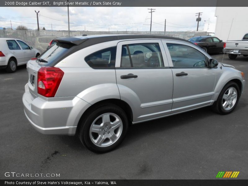 Bright Silver Metallic / Dark Slate Gray 2008 Dodge Caliber SXT