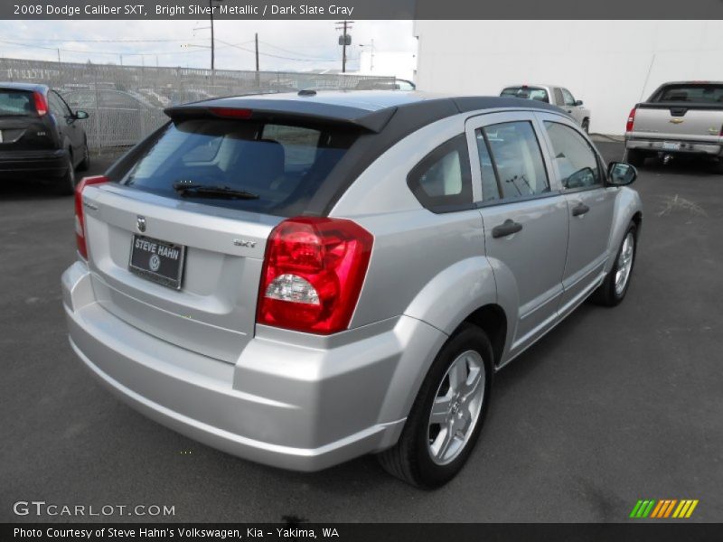 Bright Silver Metallic / Dark Slate Gray 2008 Dodge Caliber SXT