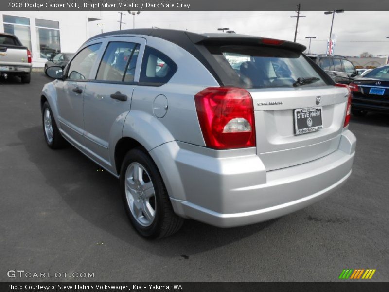 Bright Silver Metallic / Dark Slate Gray 2008 Dodge Caliber SXT