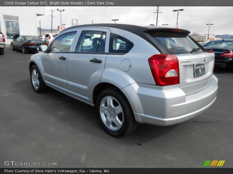 Bright Silver Metallic / Dark Slate Gray 2008 Dodge Caliber SXT