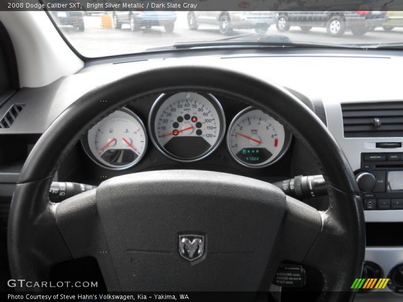Bright Silver Metallic / Dark Slate Gray 2008 Dodge Caliber SXT