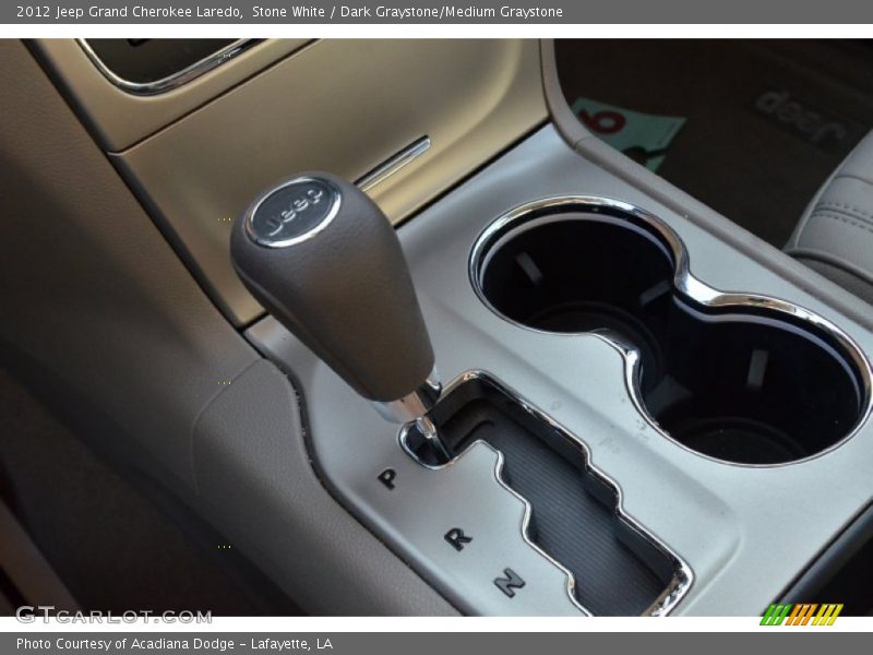 Stone White / Dark Graystone/Medium Graystone 2012 Jeep Grand Cherokee Laredo