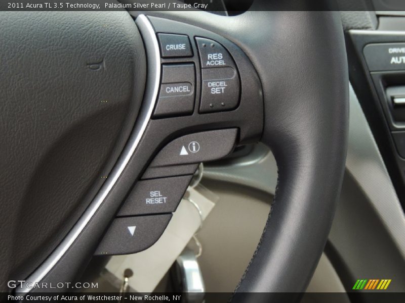 Controls of 2011 TL 3.5 Technology