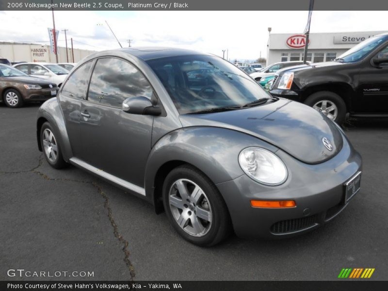 Platinum Grey / Black 2006 Volkswagen New Beetle 2.5 Coupe