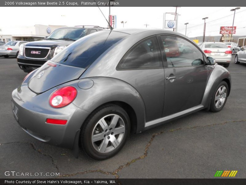 Platinum Grey / Black 2006 Volkswagen New Beetle 2.5 Coupe