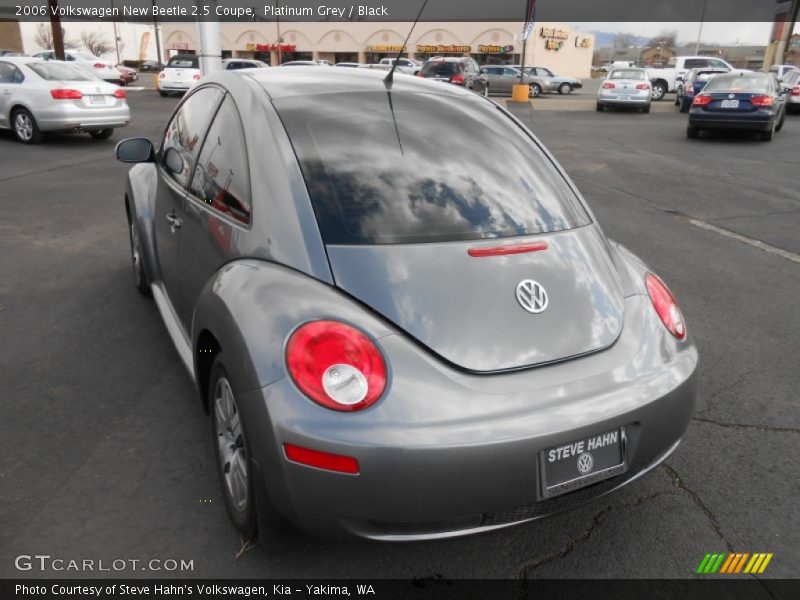 Platinum Grey / Black 2006 Volkswagen New Beetle 2.5 Coupe