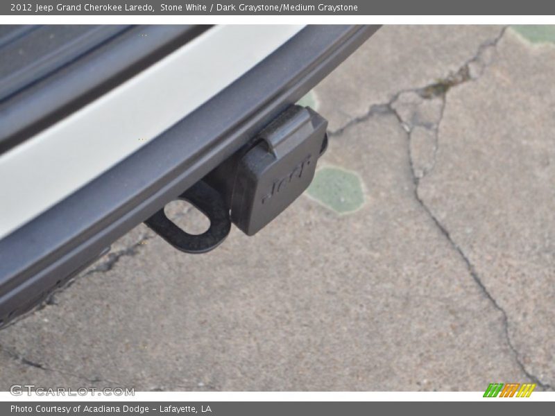 Stone White / Dark Graystone/Medium Graystone 2012 Jeep Grand Cherokee Laredo