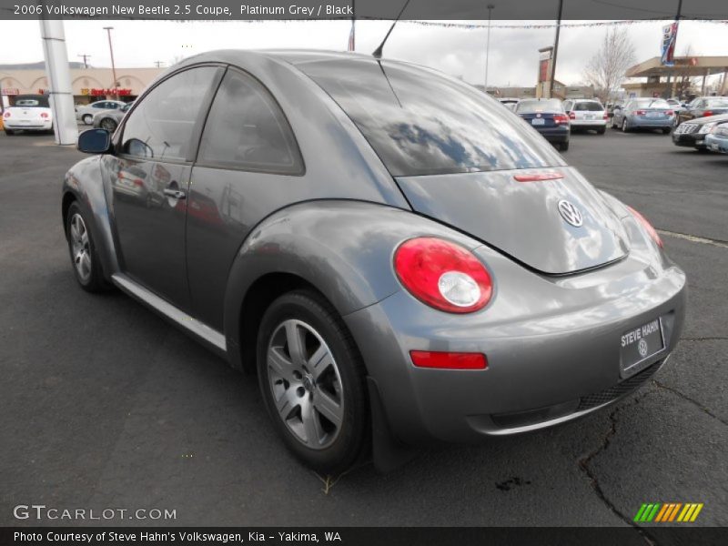 Platinum Grey / Black 2006 Volkswagen New Beetle 2.5 Coupe