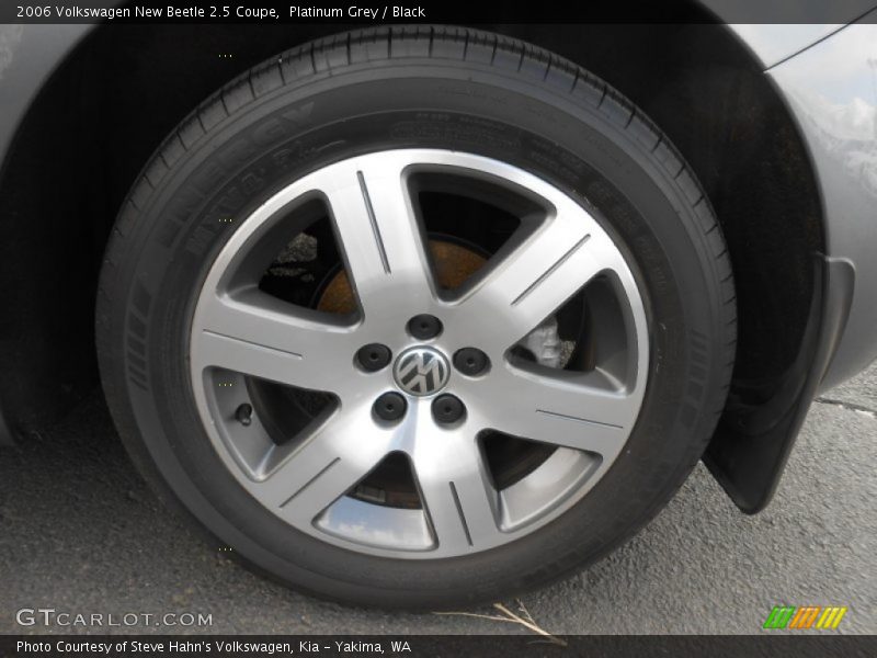 Platinum Grey / Black 2006 Volkswagen New Beetle 2.5 Coupe