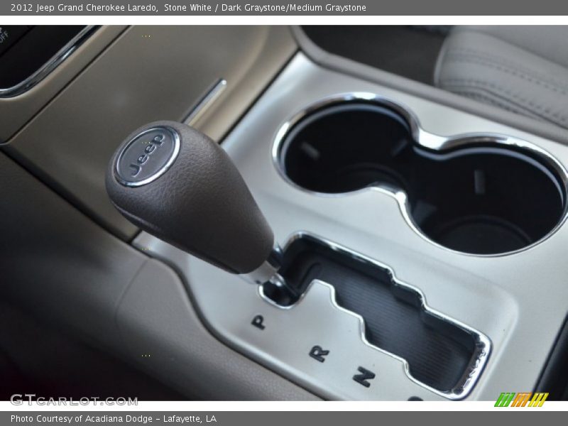 Stone White / Dark Graystone/Medium Graystone 2012 Jeep Grand Cherokee Laredo