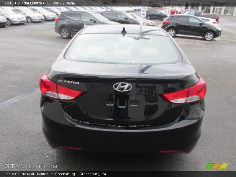 Black / Beige 2013 Hyundai Elantra GLS