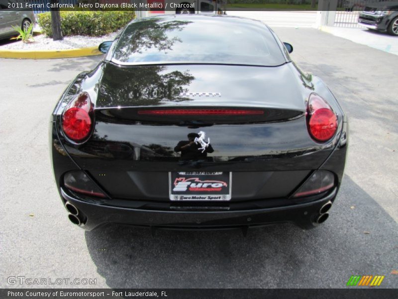Nero Daytona (Black Metallic) / Charcoal 2011 Ferrari California