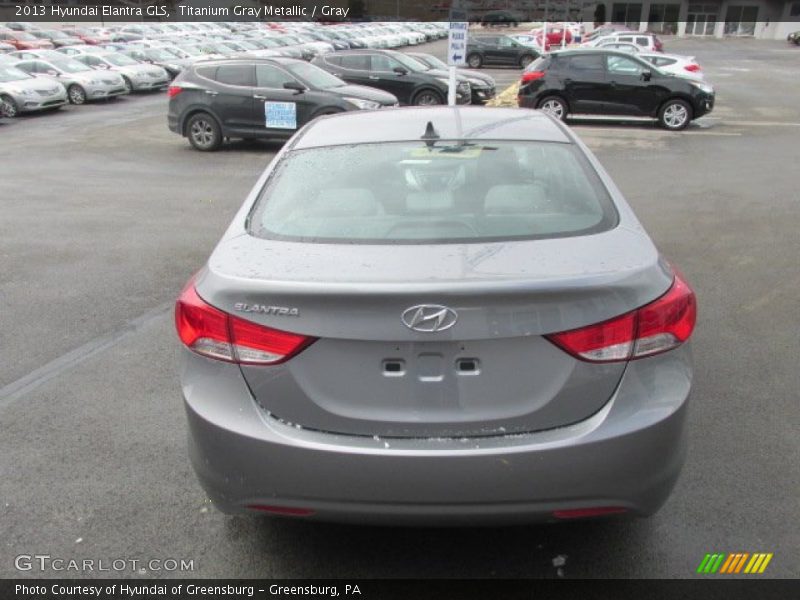 Titanium Gray Metallic / Gray 2013 Hyundai Elantra GLS