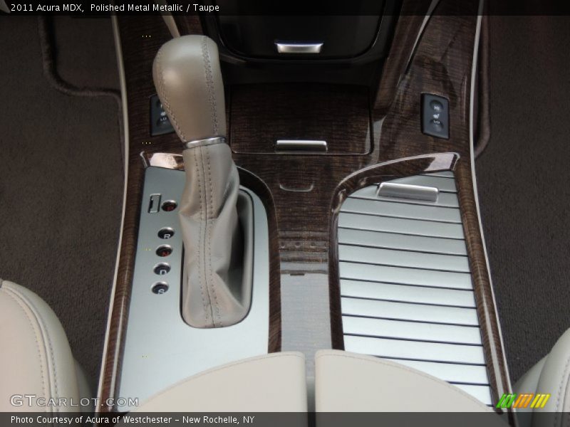 Polished Metal Metallic / Taupe 2011 Acura MDX