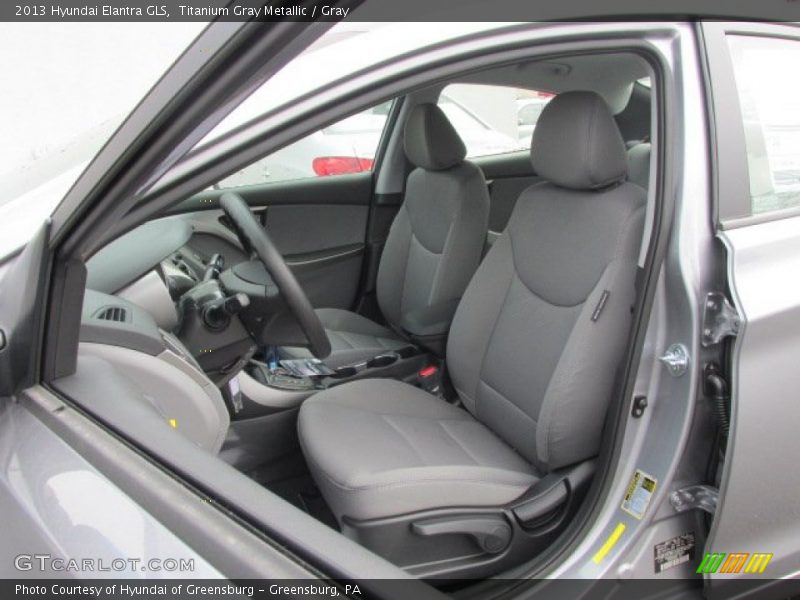 Titanium Gray Metallic / Gray 2013 Hyundai Elantra GLS