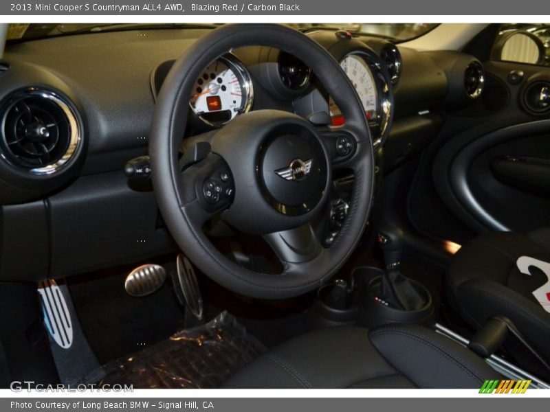 Blazing Red / Carbon Black 2013 Mini Cooper S Countryman ALL4 AWD