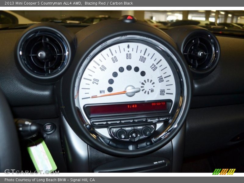 Blazing Red / Carbon Black 2013 Mini Cooper S Countryman ALL4 AWD