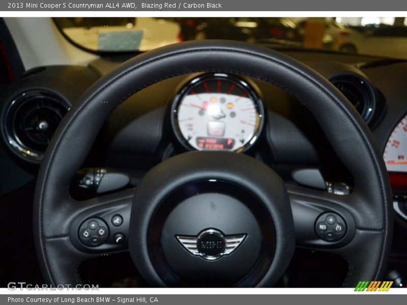 Blazing Red / Carbon Black 2013 Mini Cooper S Countryman ALL4 AWD