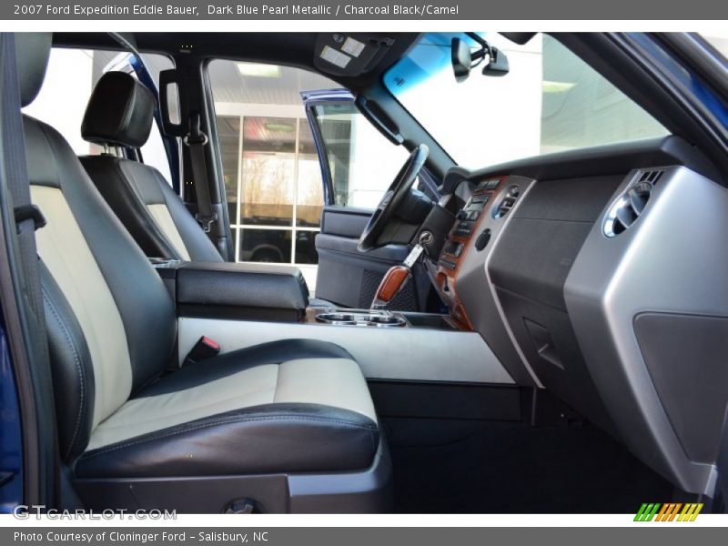  2007 Expedition Eddie Bauer Charcoal Black/Camel Interior