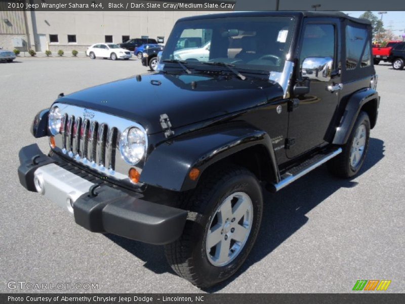 Front 3/4 View of 2010 Wrangler Sahara 4x4