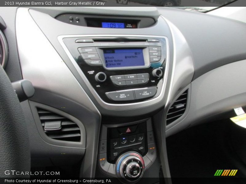 Harbor Gray Metallic / Gray 2013 Hyundai Elantra GLS