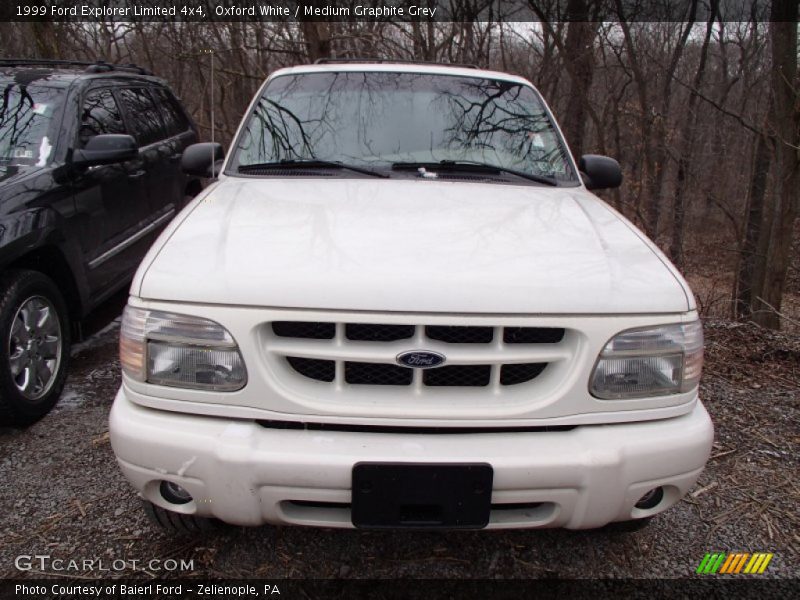 Oxford White / Medium Graphite Grey 1999 Ford Explorer Limited 4x4