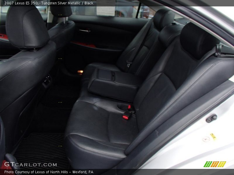 Tungsten Silver Metallic / Black 2007 Lexus ES 350