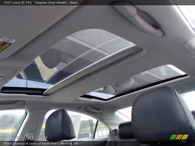 Tungsten Silver Metallic / Black 2007 Lexus ES 350