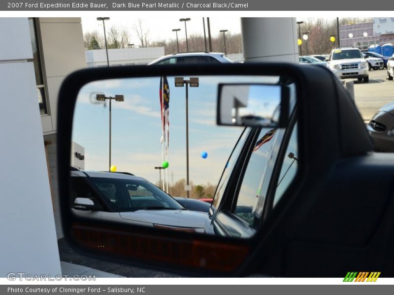 Dark Blue Pearl Metallic / Charcoal Black/Camel 2007 Ford Expedition Eddie Bauer
