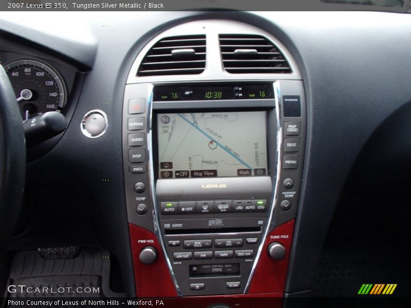Tungsten Silver Metallic / Black 2007 Lexus ES 350