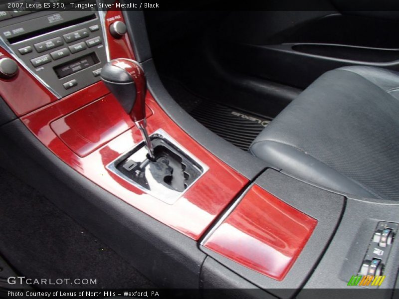 Tungsten Silver Metallic / Black 2007 Lexus ES 350