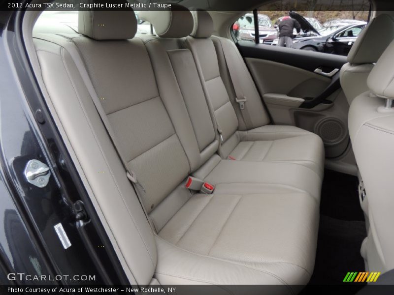 Graphite Luster Metallic / Taupe 2012 Acura TSX Sedan