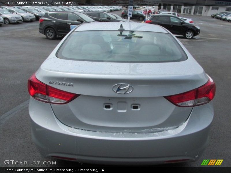 Silver / Gray 2013 Hyundai Elantra GLS