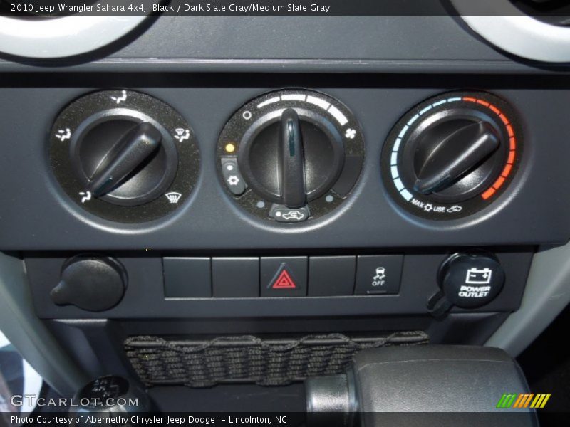 Black / Dark Slate Gray/Medium Slate Gray 2010 Jeep Wrangler Sahara 4x4