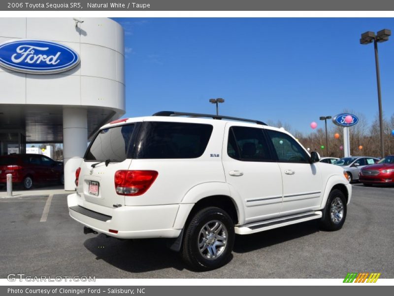 Natural White / Taupe 2006 Toyota Sequoia SR5