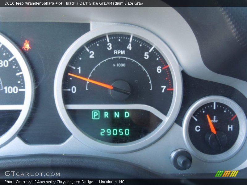 Black / Dark Slate Gray/Medium Slate Gray 2010 Jeep Wrangler Sahara 4x4