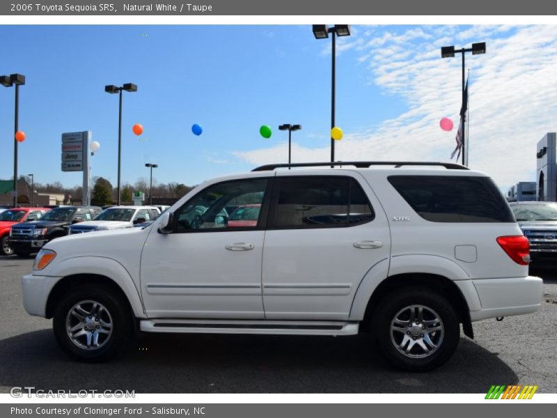 Natural White / Taupe 2006 Toyota Sequoia SR5