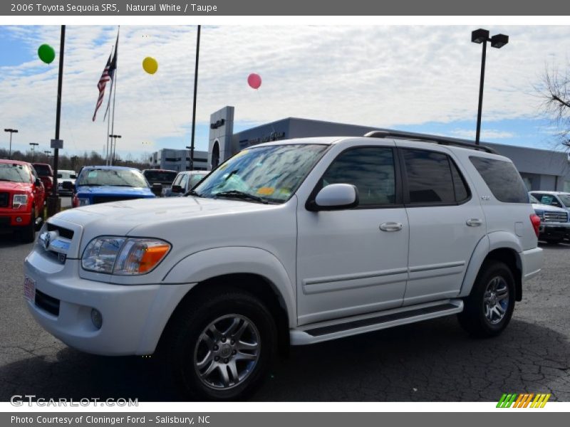 Natural White / Taupe 2006 Toyota Sequoia SR5