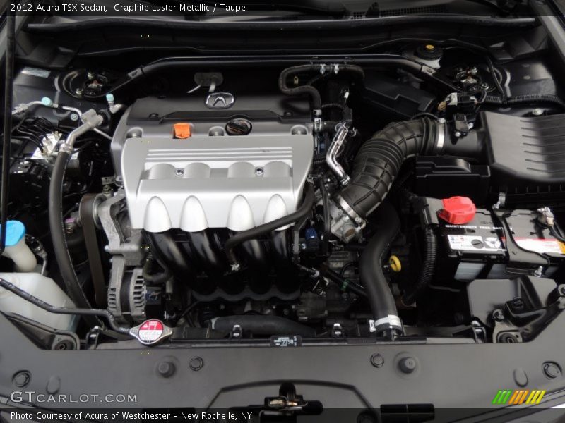 Graphite Luster Metallic / Taupe 2012 Acura TSX Sedan