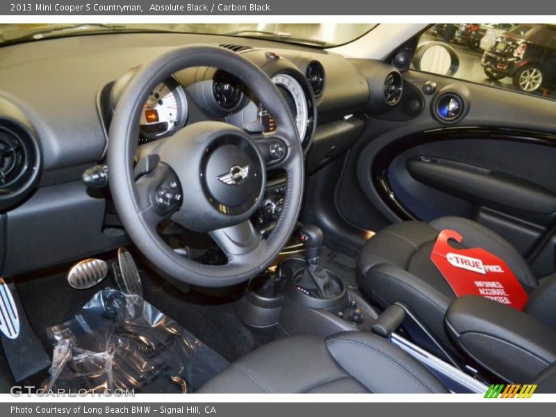 Absolute Black / Carbon Black 2013 Mini Cooper S Countryman