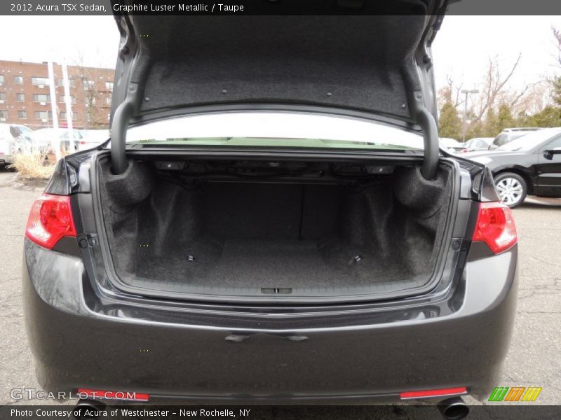Graphite Luster Metallic / Taupe 2012 Acura TSX Sedan
