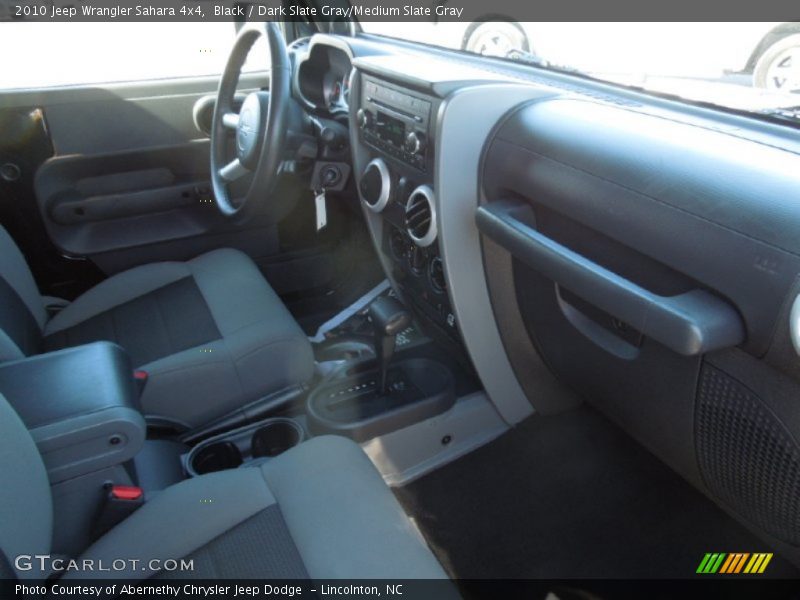 Black / Dark Slate Gray/Medium Slate Gray 2010 Jeep Wrangler Sahara 4x4