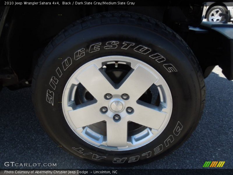 Black / Dark Slate Gray/Medium Slate Gray 2010 Jeep Wrangler Sahara 4x4