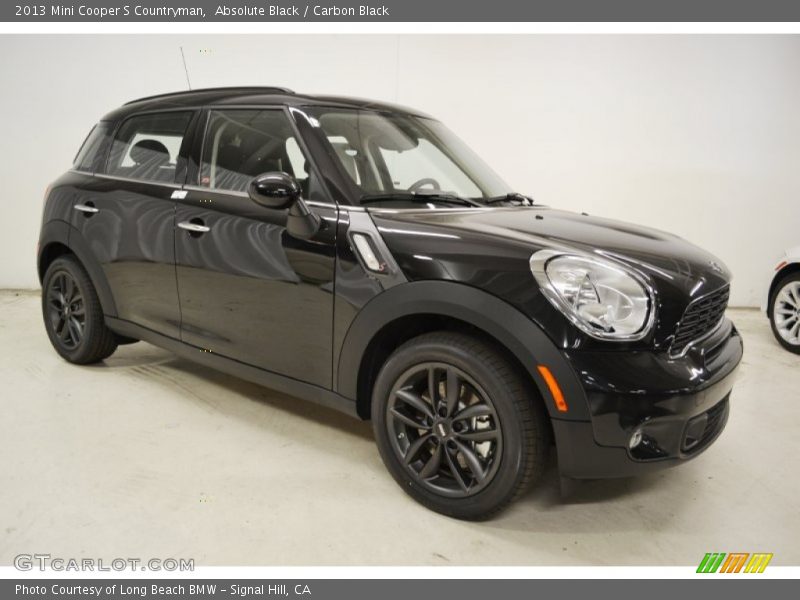Absolute Black / Carbon Black 2013 Mini Cooper S Countryman