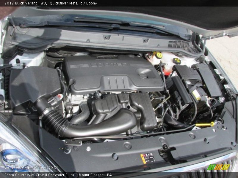 Quicksilver Metallic / Ebony 2012 Buick Verano FWD