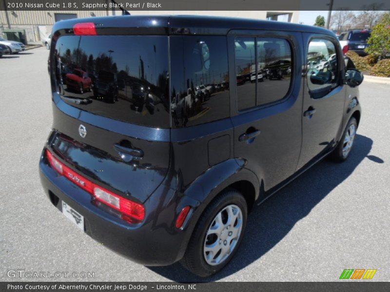 Sapphire Black Pearl / Black 2010 Nissan Cube 1.8 S