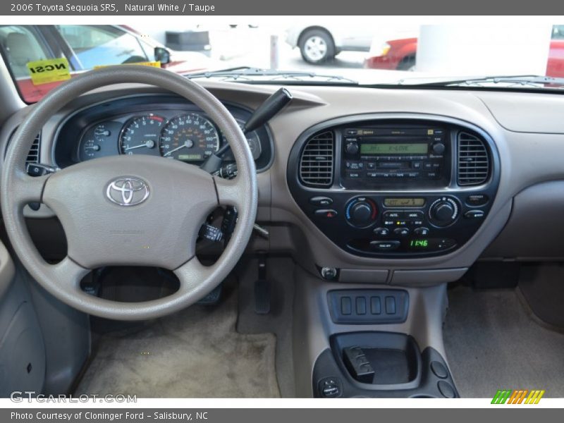 Natural White / Taupe 2006 Toyota Sequoia SR5