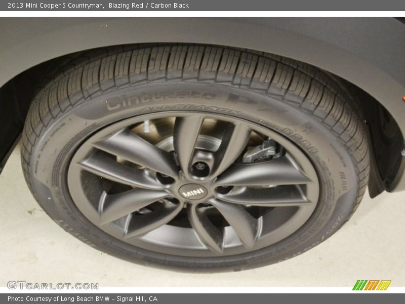 Blazing Red / Carbon Black 2013 Mini Cooper S Countryman