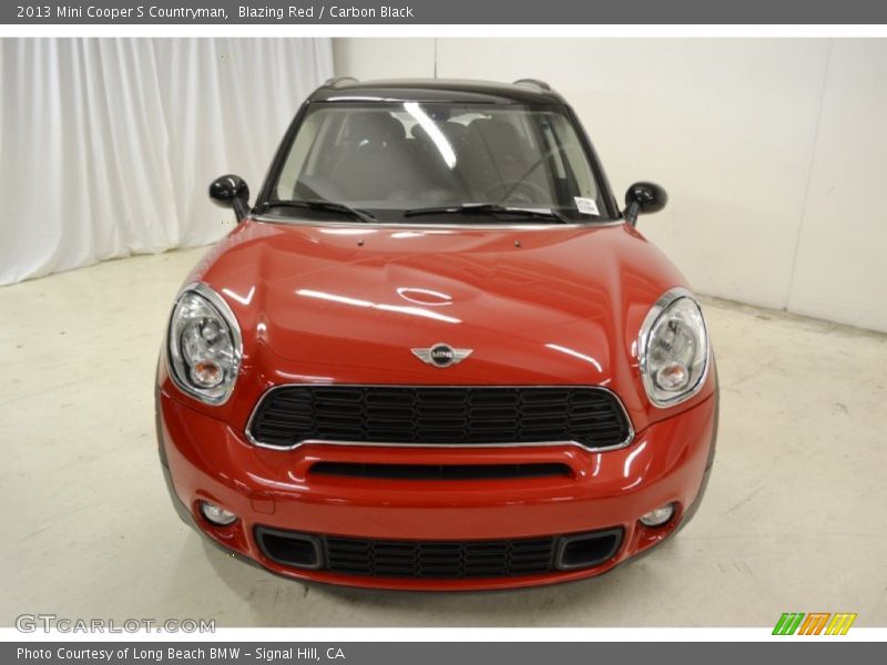 Blazing Red / Carbon Black 2013 Mini Cooper S Countryman